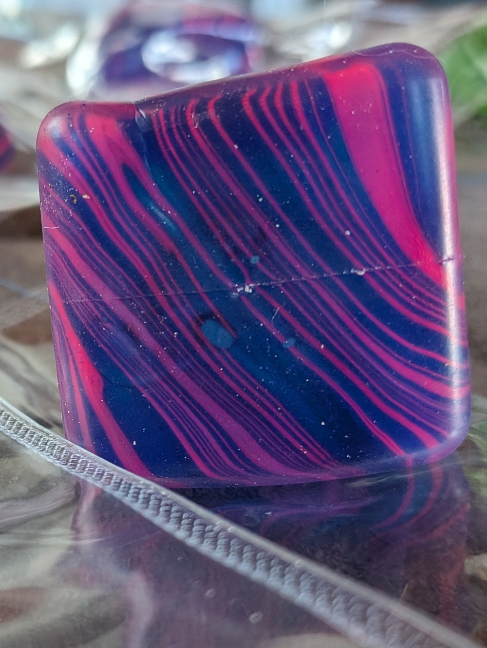 Mini Squishy Swirl Purple 💜💙